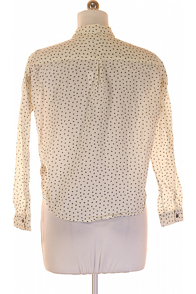 Scotch & Soda Dámská košile dlouhý rukáv krémová s potiskem hvězdy ležérní vzorovaná Vel. XXL | Scotch & Soda | obrázek 3