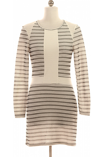 River Island  Šaty Pletené Černobílé Vel. 36 | River Island | obrázek 2