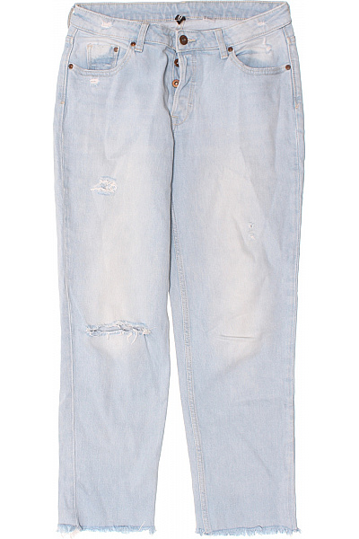 Roztrhané Dámské Džíny Modré Vel. 36