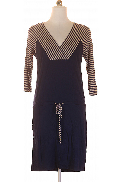 Tričkové  Šaty Modré INFINITE Vel. 40 | INFINITE | obrázek 2