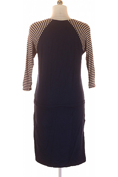 Tričkové  Šaty Modré INFINITE Vel. 40 | INFINITE | obrázek 3