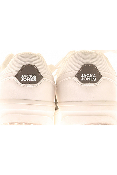 JACK & JONES Pánské Tenisky Bílé Vel.  43 | JACK & JONES | obrázek 4