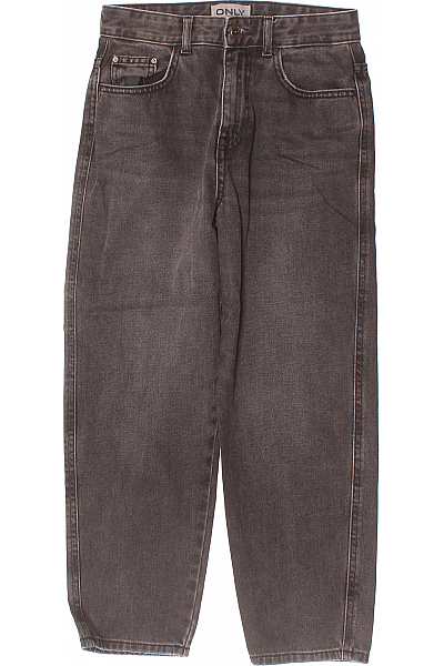 Bootcut Dámské Džíny Černé ONLY Second Hand Vel. 25/27