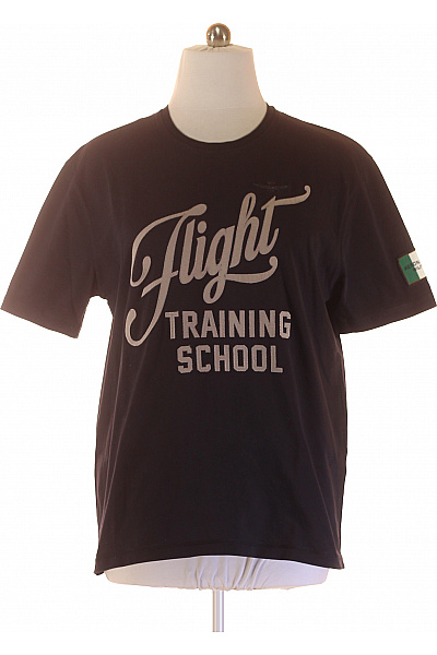 Pánské Tričko s Potiskem Modré Aeronautica Militare Vel. XXL | Aeronautica Militare | obrázek 2