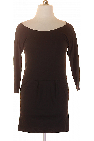 Tričkové  Šaty Černé Vel. XL | Unimoda | obrázek 2