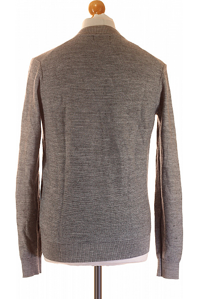 Bruun & Stengade Pánský Cardigan Vlněný Šedý Vel. M | Bruun & Stengade | obrázek 2