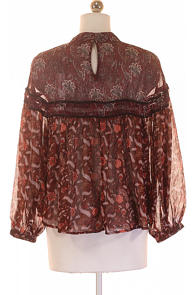 ZARA Vzorovaná  Halenka Hnědá Vel. S | ZARA | obrázek 3