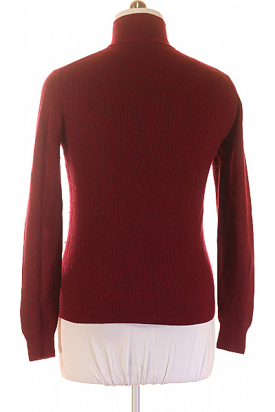 Pánská Mikina Vlněná Vínová Vel. S | LAWRENCE GREY | obrázek 2