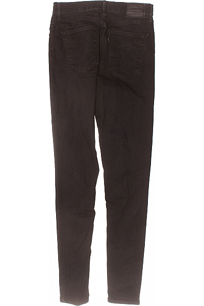 Slim Fit Pánské Džíny Černé LEVIS Second hand Vel. 30 | LEVIS | obrázek 2