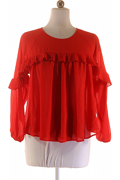  Halenka Jednobarevná Červená Vel. 40 | Unimoda | obrázek 2