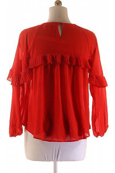  Halenka Jednobarevná Červená Vel. 40 | Unimoda | obrázek 3