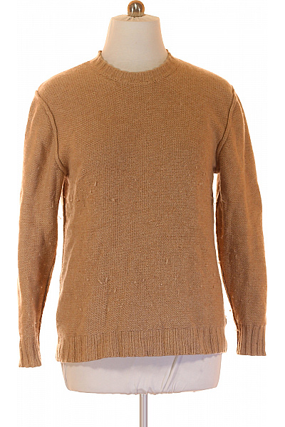 BETTER RICH Dámský Pulovr Vlněný Béžový Second Hand Vel. XXL