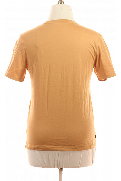 Timberland Pánské tričko s krátkým rukávem a nápisem béžové maskáčové basic Vel. L | Timberland | obrázek 2