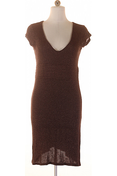 Šaty Hnědé ONLY Second Hand Vel. L