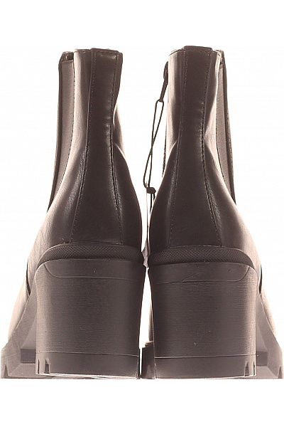 Dámské Kotníkové Boty Černé Vel. 39 | Unimoda | obrázek 4