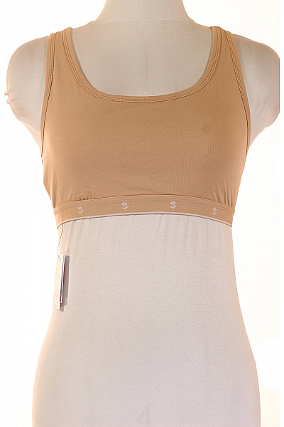 Seidensticker Dámská bavlněná sportovní podprsenka béžová s květy Vel. M | Seidensticker | obrázek 2