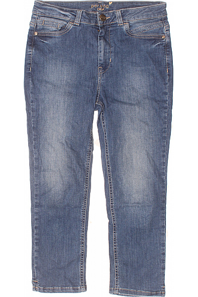 Dámské úzké Modré Marks & Spencer Second Hand Vel.  38