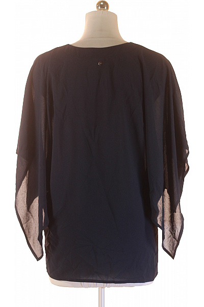 S.OLIVER  Halenka Jednobarevná Modrá Second hand Vel. 38 | s.OLIVER | obrázek 3