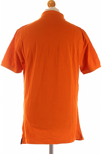 GANT Pánské Tričko s Límečkem Oranžové Vel. M | GANT | obrázek 3