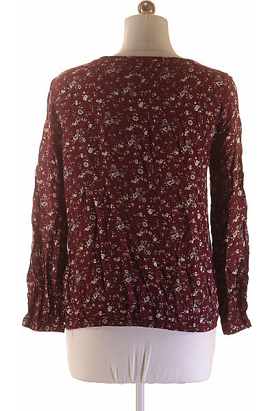 S.OLIVER Dámské Tričko s Potiskem Vínová Vel. 38 | s.OLIVER | obrázek 3