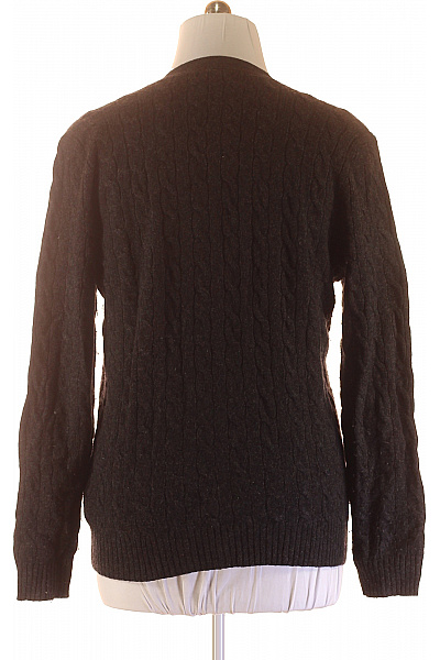 Pánský Cardigan Vlněný Šedý Ralph Lauren Vel. L | Ralph Lauren | obrázek 2