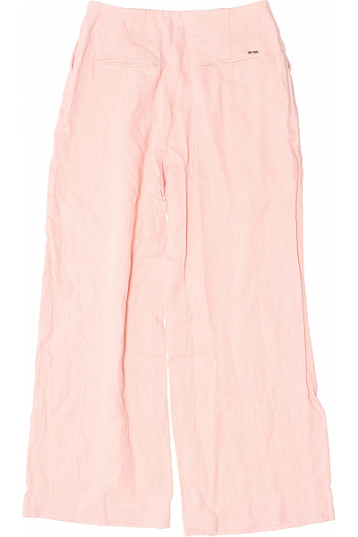 Dámské Kalhoty Letní Lněné Růžové Hugo Boss Vel. 40 | Hugo Boss | obrázek 3