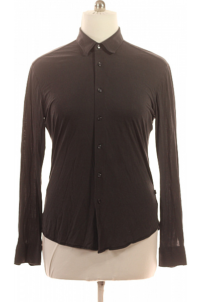 Hugo Boss Pánská černá slim fit košile dlouhý rukáv elegantní Vel. L | Hugo Boss | obrázek 2