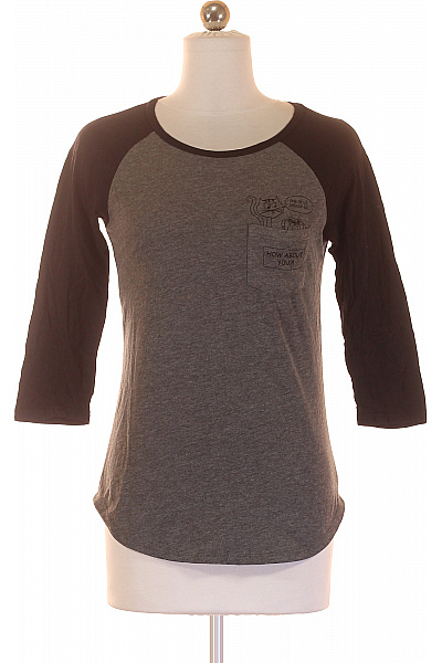 FB SISTER Dámské Tričko Šedé Vel. S | FB SISTER | obrázek 2