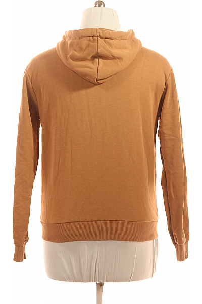 CROSS Pánská hnědá mikina s kapucí na zip jednobarevná streetwear Velikost M | CROSS | obrázek 2