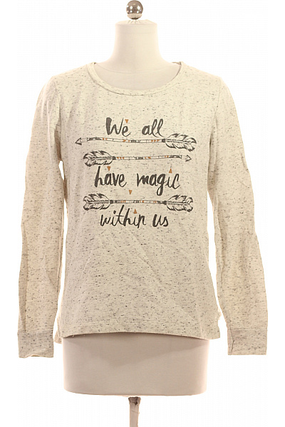 Canda Dámská mikina přes hlavu s potiskem a dlouhým rukávem Vel. S | Canda | obrázek 2