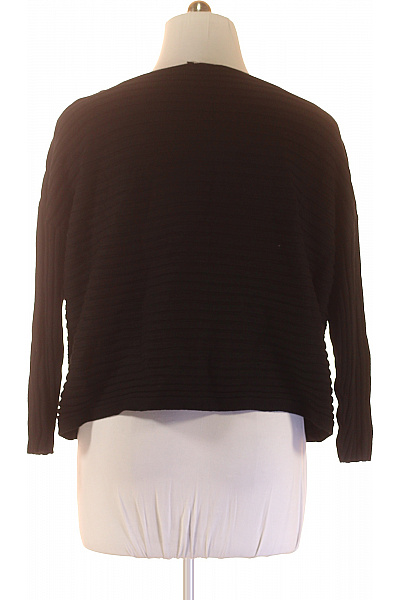 Dámský Svetr Černý Second hand Vel. 48 | DORISSTREICH | obrázek 3