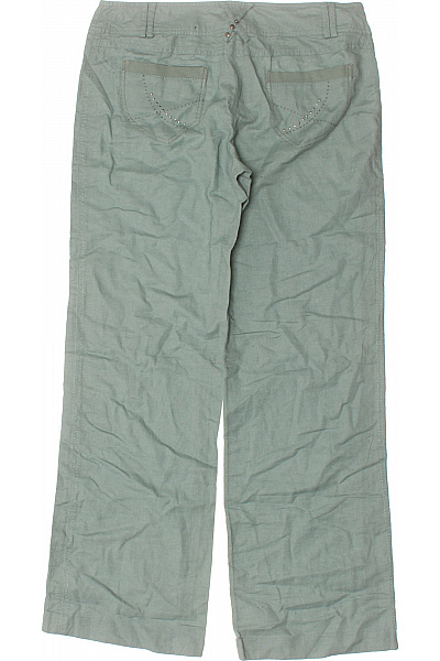 Dámské Kalhoty Zelené PROMOD | PROMOD | obrázek 3