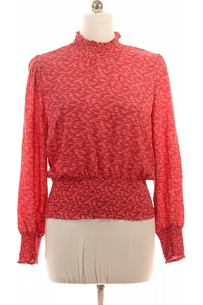 Vzorovaná  Halenka Červená Second hand Vel. 42 | FISHERFIELD | obrázek 2