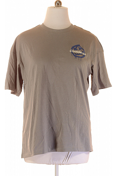 Pánské Tričko s Potiskem Šedé Vel. L | Sublevel | obrázek 2