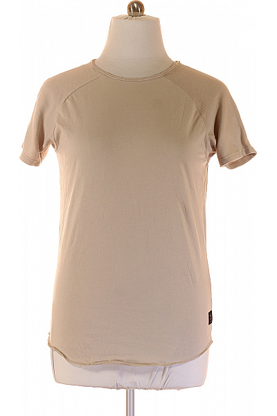 Dámské Tričko Béžové Vel. XXL