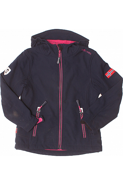 Dívčí Bunda Modrá TROLLKIDS