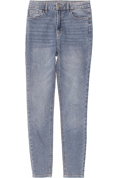 Dámské úzké Modré Second Hand