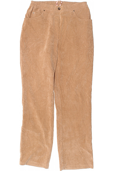 Dámské Kalhoty Rovné Hnědé | Unimoda | obrázek 2