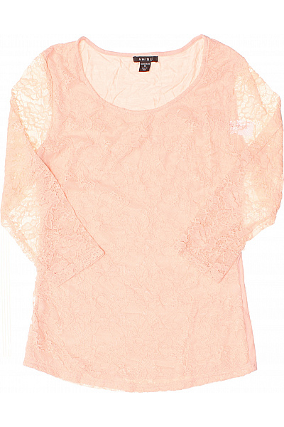  Halenka Jednobarevná Růžová Amisu Vel. M | Amisu | obrázek 2