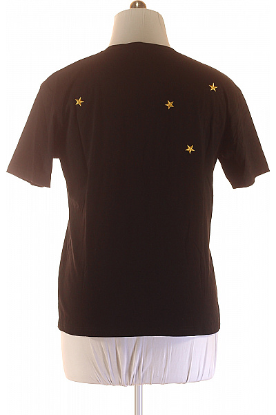 VERSACE Pánské Tričko s Potiskem Černé Second hand Vel. XXL | VERSACE | obrázek 3