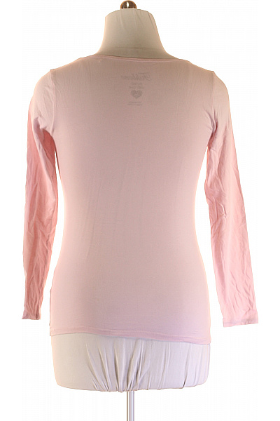 FISHBONE Jednoduché Dámské Tričko Růžové Vel. L | FISHBONE | obrázek 3