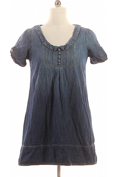 Džínové  Šaty Modré | Unimoda | obrázek 2