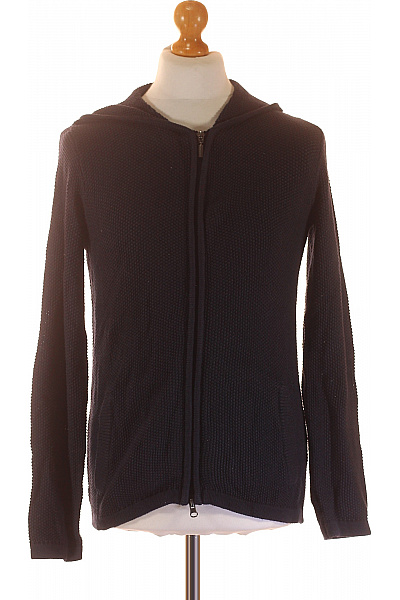 Pánský Cardigan Modrý Vel. M | Up FASHION | obrázek 2