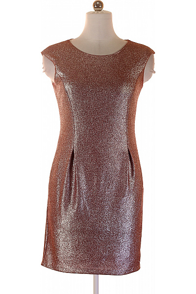 Dámské pouzdrové šaty třpytivé krátké elegantní na večírek Velikost 36 | Unimoda | obrázek 2