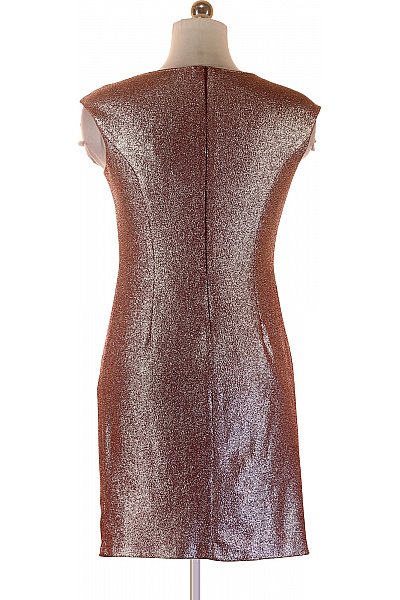 Dámské pouzdrové šaty třpytivé krátké elegantní na večírek Velikost 36 | Unimoda | obrázek 3