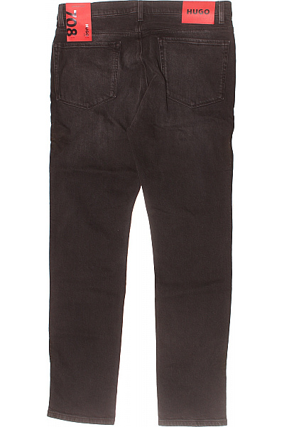 Hugo Boss Pánské Rovné Džíny Černé Vel. 34-34 | Hugo Boss | obrázek 2