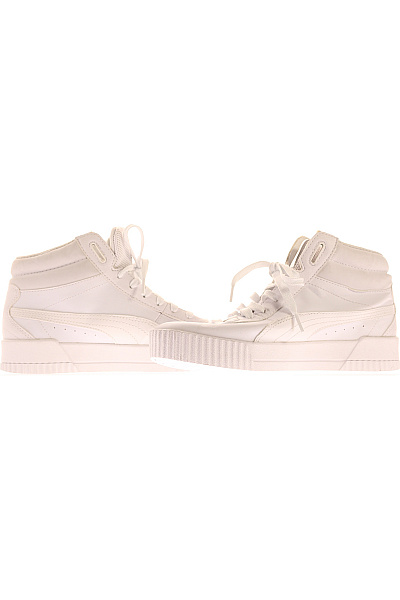 Dámské Tenisky Bílé Puma Second hand Vel. 40 | Puma | obrázek 5