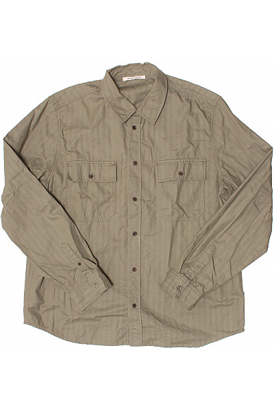 Pánská Košile Jednobarevná Zelená WOOD Vel. XXL | WOOD WOOD | obrázek 2