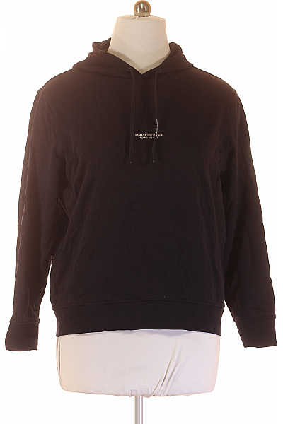 ARMANI Pánská Mikina Černá Second hand Vel. XL | ARMANI | obrázek 2