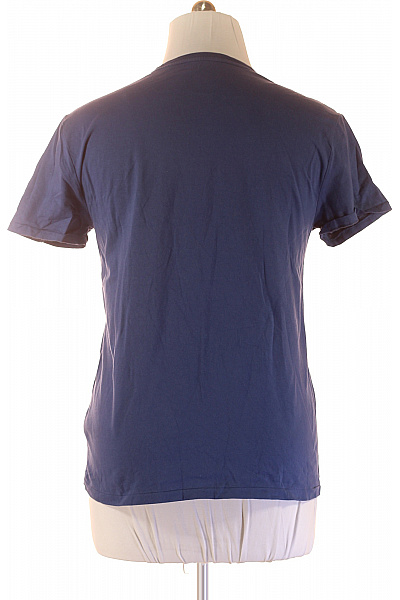 Jednoduché Pánské Tričko Modré Ralph Lauren Vel. L | Ralph Lauren | obrázek 3